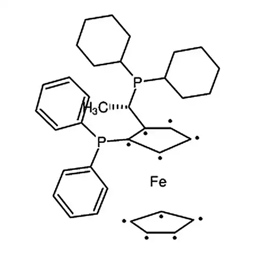 (S)-(+)-1-[(R)-2-(二苯基膦)二茂铁]乙基二环己基膦