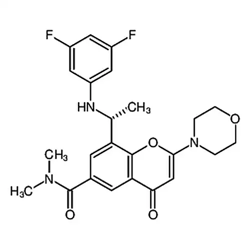 (R)-8-(1-((3,5-二氟苯基)氨基)乙基)-N,N-二甲基-2-吗啉-4-氧代-4H-苯并吡喃-6-甲酰胺