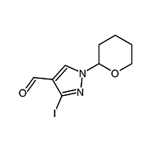 3-碘-1-(四氢-2H-吡喃-2-基)-1H-吡唑-4-甲醛