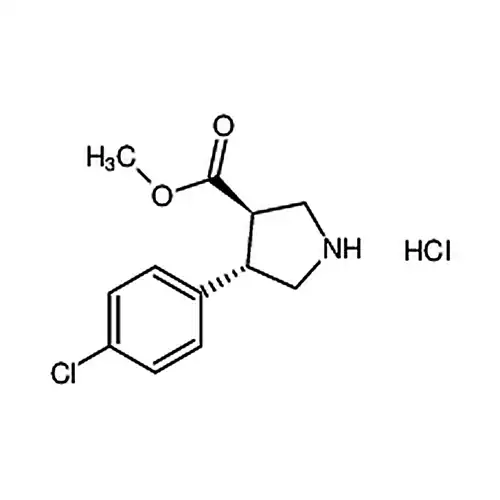 (3R，4S)-4-(4-氯苯基)吡咯烷-3-羧酸甲酯盐酸盐