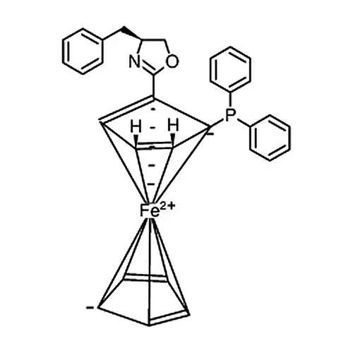 (2R)-1-[(4S)-4，5-二氢-4-(苯基甲基)-2-噁唑基]-2-(二苯基膦)二茂铁