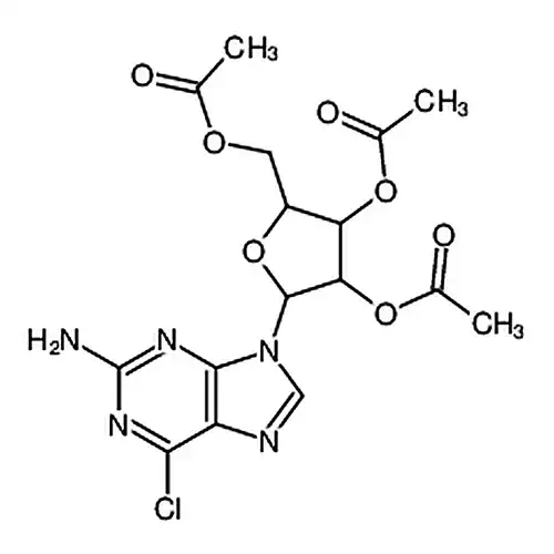 2'',3'',5''-三-O-乙酰-2-氨基-6-氯嘌呤核苷
