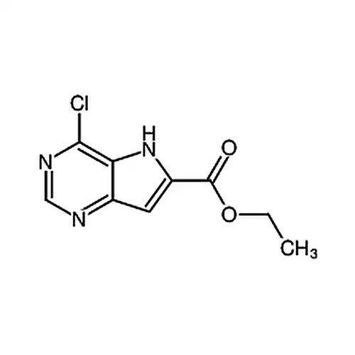 4-氯-5H-吡咯并[3,2-d]嘧啶-6-羧酸乙酯