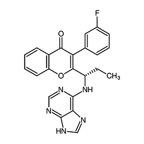 (S)-2-(1-((9H-嘌呤-6-基)氨基)丙基)-3-(3-氟苯基)-4H-苯并吡喃-4-酮