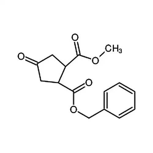 cis-4-氧代环戊烷-1,2-二羧酸苄酯甲酯
