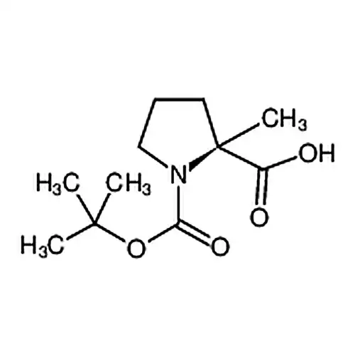 1-叔丁氧羰基-(R)-2-甲基吡咯烷-2-羧酸