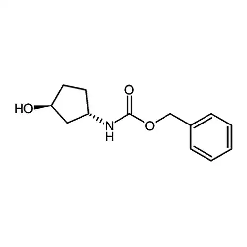 反式3-羟基环戊基氨基甲酸苄酯