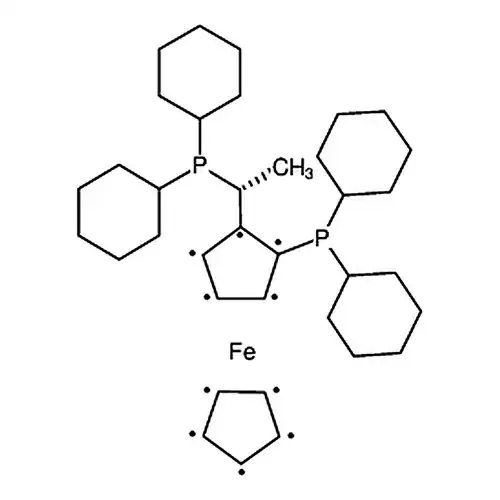 (R)-(-)-1-[(S)-2-( 二环己基膦基)二茂铁基]乙基二环己基膦