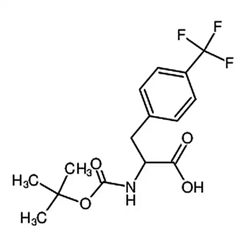 2-((叔丁氧羰基)氨基)-3-(4-(三氟甲基)苯基)丙酸