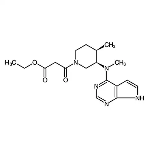 3 - ((3R，4R)-4-甲基-3-(甲基(7H-吡咯并[2，3-d]嘧啶-4-基)氨基)哌啶-