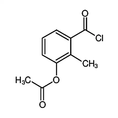 3-(甲酰氯)-2-甲基苯酚醋酸酯
