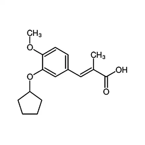 (E)-3-(3-(环戊氧基)-4-甲氧基苯基)-2-甲基丙烯酸