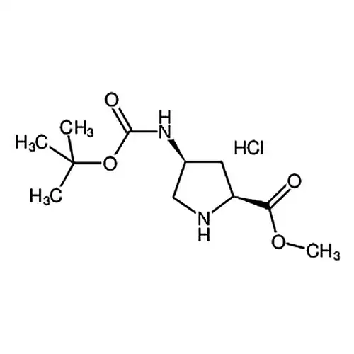 (2S，4S)-4-((叔丁氧基羰基)氨基)吡咯烷-2-羧酸甲酯