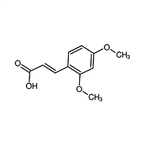 (E)-3-(2，4-二甲氧基苯基)丙烯酸