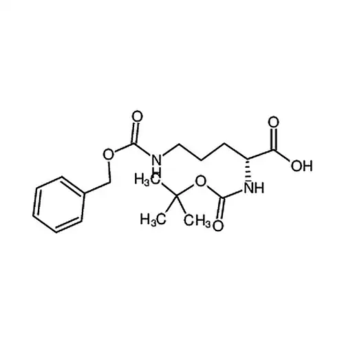 N-叔丁氧羰基-N''-苄氧羰基-D-鸟氨酸