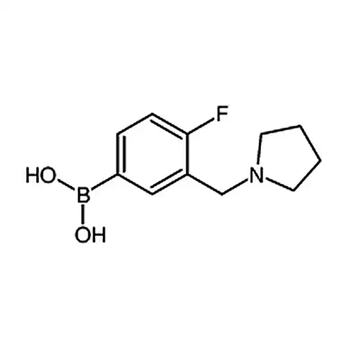 4-氟-3-(吡咯烷-1-基甲基)苯基硼酸