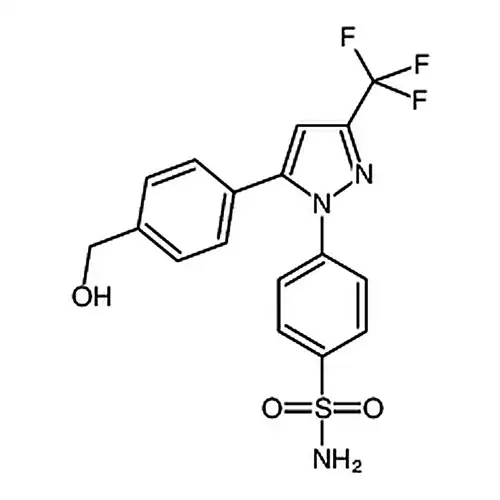 4-(5-(4-(羟甲基)苯基)-3-(三氟甲基)-1H-吡唑-1-基)苯磺酰胺