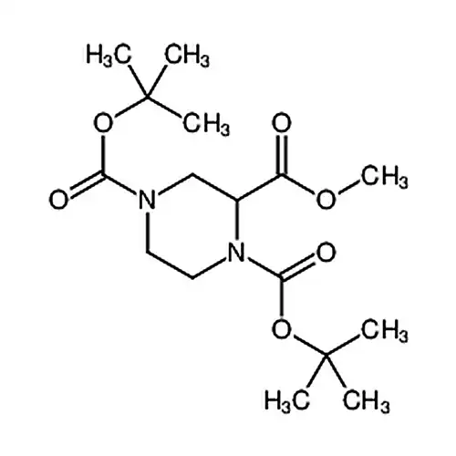 1，4-双(Boc)-2-哌嗪甲酸甲酯