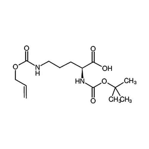 N-叔丁氧羰基-N''-[(烯丙氧基)羰基]-L-鸟氨酸