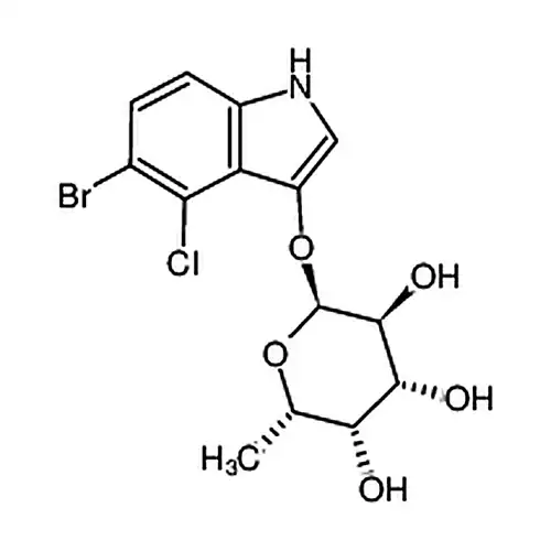 5-溴-4-氯-1H-吲哚-3-基 6-脱氧-α-L-吡喃半乳糖苷