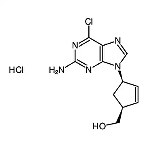 (1S–4R)-4-(2-氨基-6-氯-9H-嘌呤-9-基)-2-环戊烯-1-甲醇盐酸盐