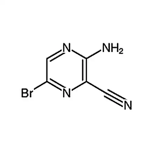 3-氨基-6-溴吡嗪-2-甲腈