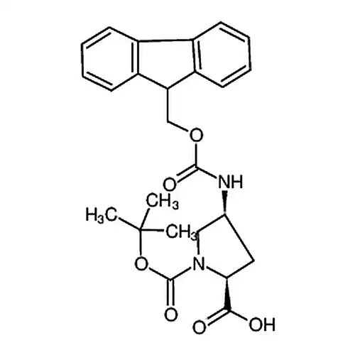 N-Boc-顺式-4-Fmoc-氨基-L-脯氨酸