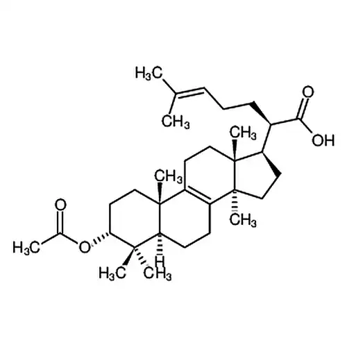 3α-乙酰氧基羊毛甾-8，24-二烯-21羧酸