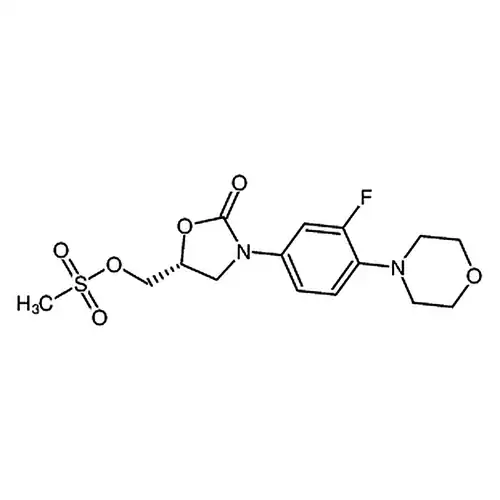 (R)-N-[3-(3-氟-(4-吗啉基)苯基)-2-氧代-5-噁唑烷基]甲醇甲磺酸酯