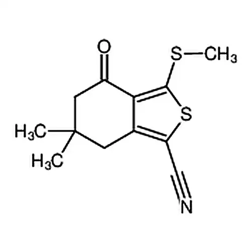 6,6-二甲基-3-(甲硫基)-4-氧代-4,5,6,7-四氢苯并[c]噻吩-1-甲腈