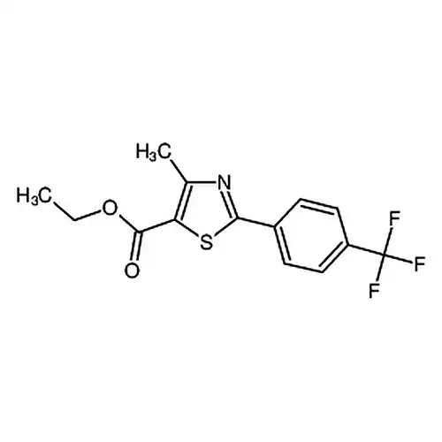 乙基 4-甲基-2-[4-(三氟甲基)苯基]-1，3-噻唑-5-羧酸酯