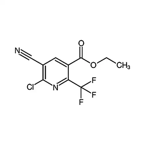 2-氯-3-氰基-6-(三氟甲基)-吡啶-5-羧酸乙酯