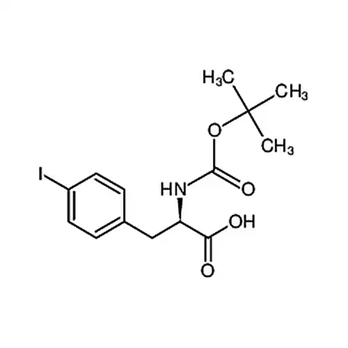 N-叔丁氧羰基-D-4-碘苯丙氨酸