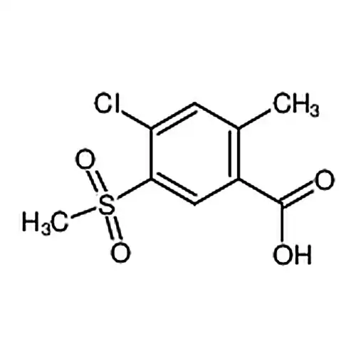 4-氯-2-甲基-5-(甲基磺酰基)苯甲酸