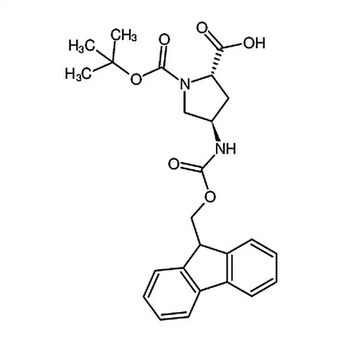 N-叔丁氧羰基-反式-4-N-芴甲氧羰基氨基-L-脯氨酸