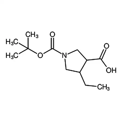 4-乙基-1，3-吡咯烷二甲酸 1-叔丁酯
