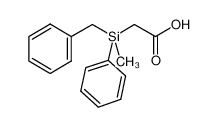 (-)-苄甲苯基硅基乙酸 [用于以核磁共振旋光纯度测定]