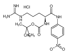 N&alpha;-(叔丁氧羰基)-L-精氨酸4-硝基苯胺盐酸盐