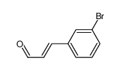 (E)-3-(3-溴苯基)丙烯醛