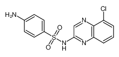 Chloroquinoxaline sulfonamide