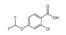 2-氯-4-(二氟甲氧基)苯甲酸