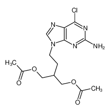 2-(2-(2-氨基-6-氯-9H-嘌呤-9-基)乙基)丙烷-1,3-二乙酸二酯