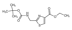 2-((叔丁氧羰基氨基)甲基)噻唑-4-甲酸乙酯