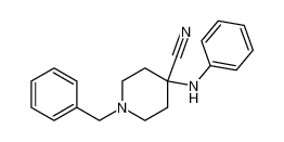 4-苯胺基-1-苄基-4-氰基哌啶