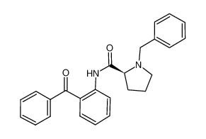 (S)-N-(2-苯甲酰基苯基)-1-苄基吡咯烷-2-甲酰胺
