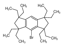 4-溴-1,1,3,3,5,5,7,7-八乙基-1,2,3,5,6,7-六氢对称引达省