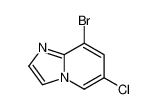 8-溴-6-氯咪唑并[1,2-a]吡啶