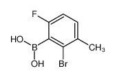 2-溴-6-氟-3-甲基苯硼酸