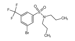 3-溴N，N-二丙基-5-(三氟甲基)苯磺酰胺