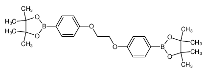 1,2-双(4-(4,4,5,5-四甲基-1,3,2-二氧硼杂环戊烷-2-基)苯氧基)乙烷